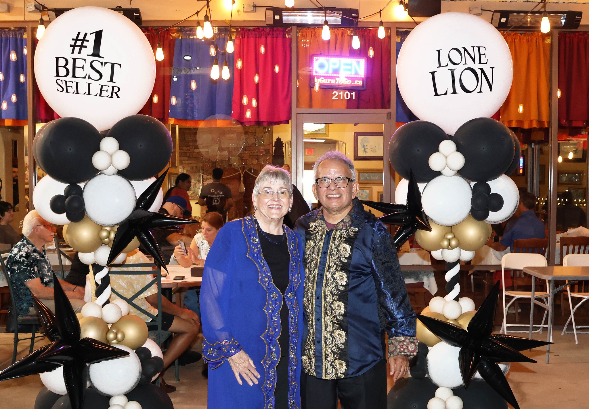 Lone Lion Success Party at Guru Indian Restaurant